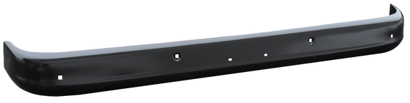 FRONT BUMPER BLACK, GMC, 67-72