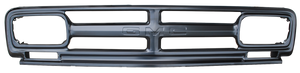 GMC GRILL WITH "GMC" LETTERING PAINTABLE, '67