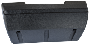 ARM REST, BLACK, L/H=R/H, '68-'71 "NEW OEM DESIGN"