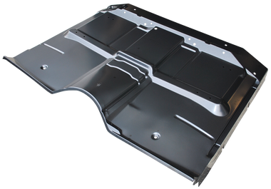 CAB FLOOR PAN, WITHOUT BRACES, LOW HUMP, 67-72