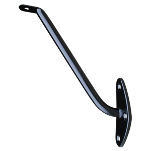 MIRROR ARM, OUTSIDE  BLACK, R/H, 67-70