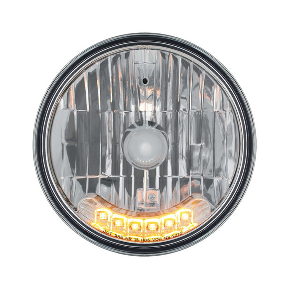 HEADLIGHT 7” ROUND DUAL FUNCTION