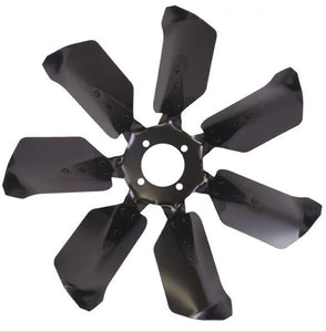 CLUTCH FAN 18" WITH ROUNDED EDGE BLADES,  '65-'79