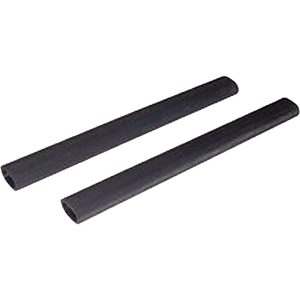 TAILGATE CHAIN COVER PAIR, STEPSIDE, BLACK, 47-87 CHEVY/GMC
