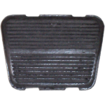 BRAKE & CLUTCH PEDAL PAD, "DELUXE", '60-'72 CHEVY/GMC