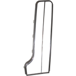 ACCELERATOR PEDAL,GAS PEDAL TRIM, POLISHED S/S, DELUXE  '67-'70