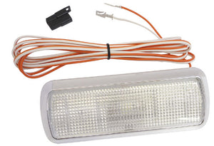 DOME LIGHT ASS, CLEAR LENS,W/LED BULB 67-72
