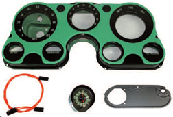 CLOCK CONVERSION KIT for a 5000 or 8000, GAUGE CLUSTER, '67-'72