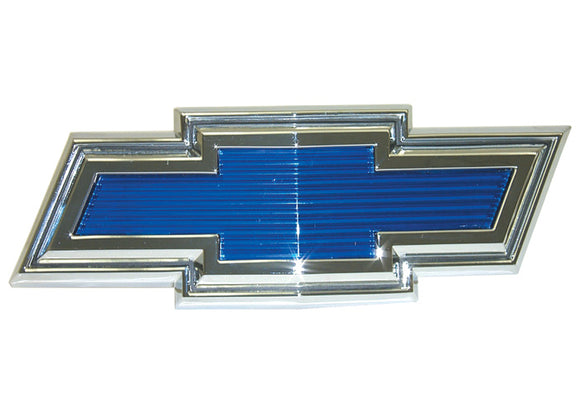 BLUE BOWTIE EMBLEM for GRILL,W/ FASTENERS, '71-'72