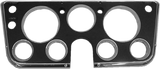DASH BEZEL,7 HOLE, BLACK, OR CHROME, CHEVY/GMC '67-'68