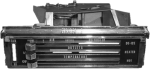 A/C AND HEAT CONTROL PANEL, CHROME