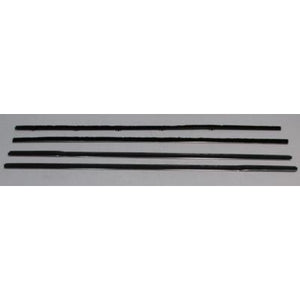 FELT KIT W/O VENT WINDOW INNER & OUTER 4 PCS,  67-72