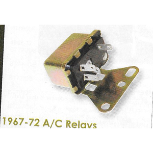 HIGH BLOWER RELAY, GM W/AC 1967-1972