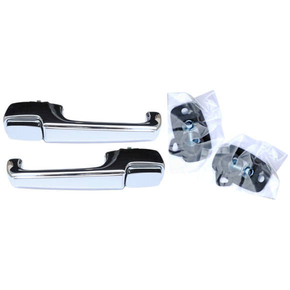 DOOR HANDLES EXTERIOR W/ GASKETS & HDW, PAIR, '67-'72