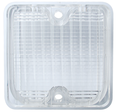 BACK UP LIGHT LENS, CLEAR, SUBURBAN, PANEL  1967-1972