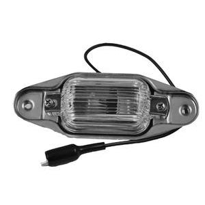 REAR LICENSE PLATE LIGHT ASSEMBLY, '67-'87         0849-625