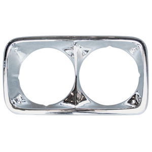 HEADLIGHT BEZEL, CHROME, GMC,   '67-'72