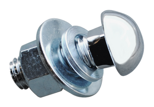 BUMPER BOLT KIT,  '47-'87, CHROME DOME, 10 pack