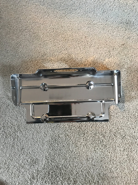 LICENSE PLATE BRACKET, REAR,  CHROME      0849-298U