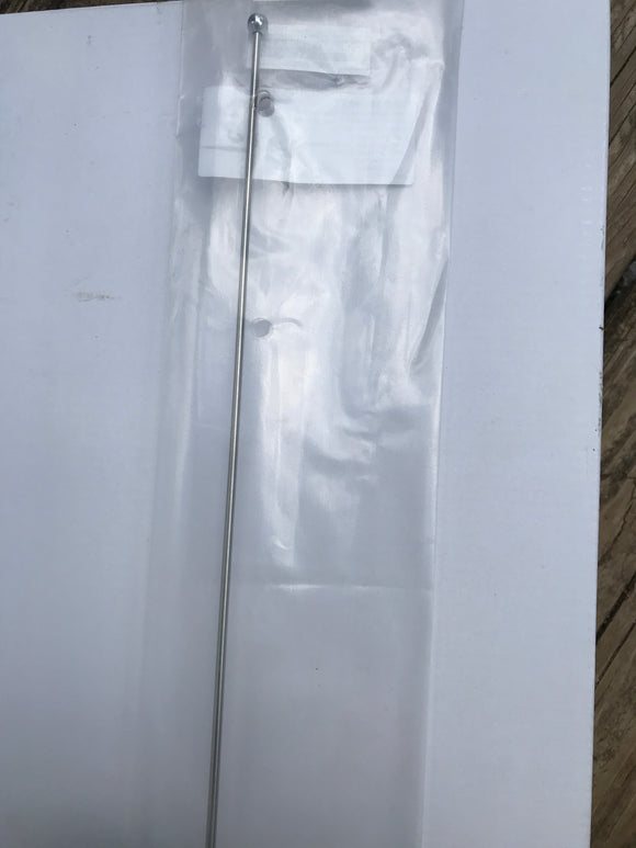 ANTENNA MAST STATIONARY W/THREADED NUT KIT