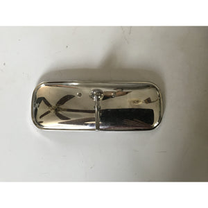 REARVIEW MIRROR, STANDARD, S/S, '60-'71 CHEVY/GMC