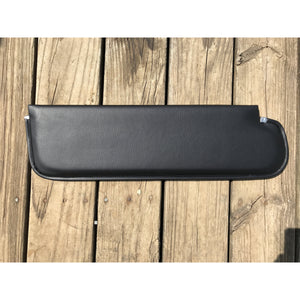 SUN VISOR PAD, 67-72 CHEVY/GMC TRUCK, INTERIOR, BLACK PAIR