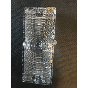 PARK LIGHT LENS,  CLEAR/AMBER, L/H, R/H, '69-'70