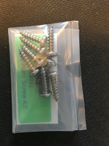 SILL PLATE SCREW KIT, S/S   8 PCS 67-72