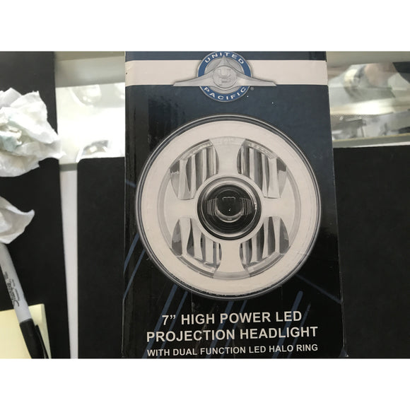 HEADLIGHT, HIGH POWER 7” LED, PROJECTION