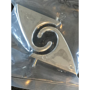 SUN VISOR HOOKS,  CHROME, PAIR, 67-72 CHEVY/GMC TRUCK