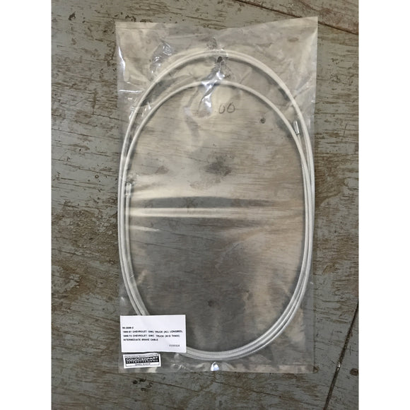 INTERMEDIATE E BRAKE CABLE, SWB, 66-72
